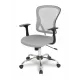 Офисное кресло College H-8369F серый