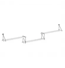 Полка с полкодержателями SH3-ROD/BAR, Белый