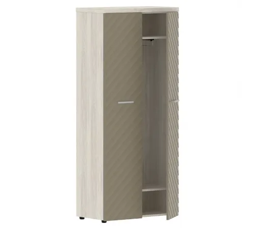 Гардероб TORR LUX TLCW 85, капучино/сосна эдмонт z, 856х450х1968 мм
