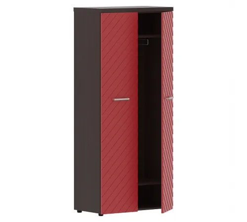 Гардероб TORR LUX TLCW 85, красный/венге магия z, 856х450х1968 мм