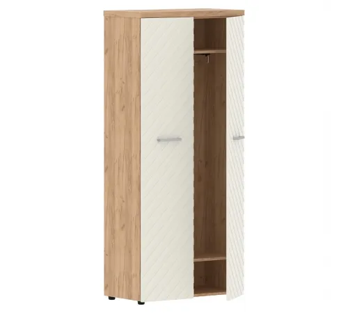Гардероб TORR LUX TLCW 85, латте/дуб бофорд, 854х452х1968 мм