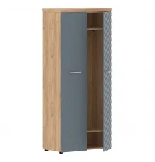 Гардероб TORR LUX TLCW 85, серо-голубой/дуб бофорд, 854х452х1968 мм