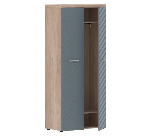 Гардероб TORR LUX TLCW 85, серо-голубой/дуб каньон z, 856х450х1968 мм