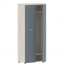 Гардероб TORR LUX TLCW 85, серо-голубой/сосна эдмонт z, 856х450х1968 мм