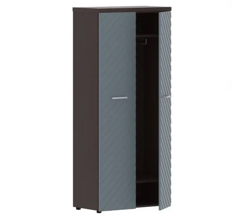 Гардероб TORR LUX TLCW 85, серо-голубой/венге магия z, 856х450х1968 мм
