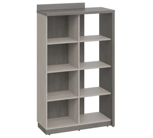 Стеллаж высокий WOOD&STONE СФ-534101, дрифтвуд/бетон чикаго темный, 1037х455х1770 мм