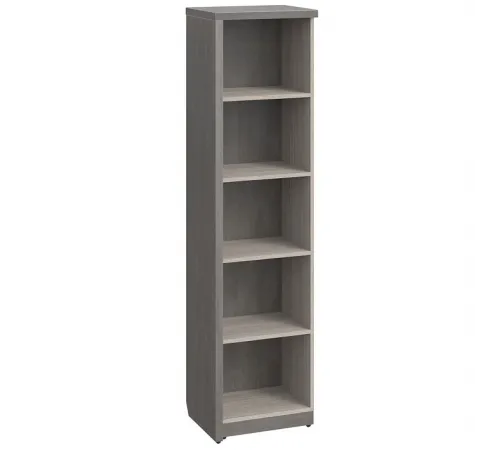 Стеллаж высокий WOOD&STONE СФ-534501, дрифтвуд/бетон чикаго темный, 537х455х2083 мм