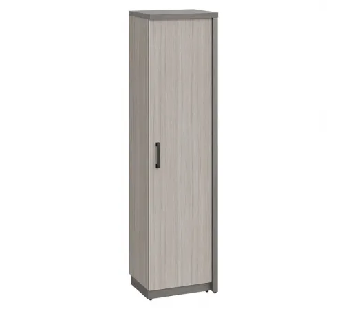 Шкаф высокий WOOD&STONE СФ-534572, дрифтвуд/бетон чикаго темный, 537х455х2083 мм