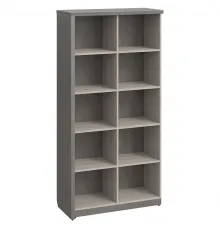 Стеллаж высокий WOOD&STONE СФ-534803, дрифтвуд/бетон чикаго темный, 1035х455х2083 мм
