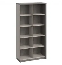 Стеллаж высокий WOOD&STONE СФ-534804, дрифтвуд/бетон чикаго темный, 1035х455х2083 мм
