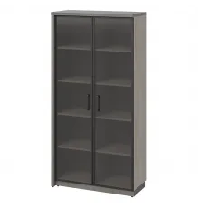 Шкаф высокий WOOD&STONE СФ-534883, дрифтвуд/бетон чикаго темный, 1035х455х2083 мм