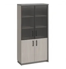 Шкаф высокий WOOD&STONE СФ-534894, дрифтвуд/бетон чикаго темный, 1035х455х2083 мм