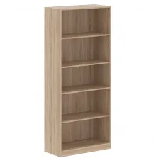 Стеллаж SIMPLE SR-5W, дуб сонома светлый, 770х359х1815 мм