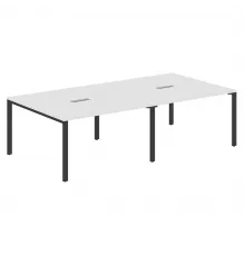 Стол для переговоров XTEN-S60 XS6SCT 2714, белый/антрацит, 2720х1406х750 мм