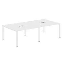 Стол для переговоров XTEN-S60 XS6SCT 2714, белый/белый, 2720х1406х750 мм