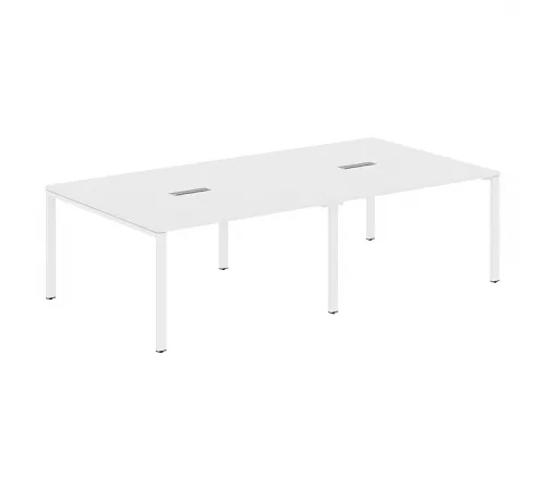 Стол для переговоров XTEN-S60 XS6SCT 2714, белый/белый, 2720х1406х750 мм