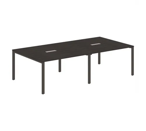 Стол для переговоров XTEN-S60 XS6SCT 2714, дуб юкон модерн/антрацит, 2720х1406х750 мм