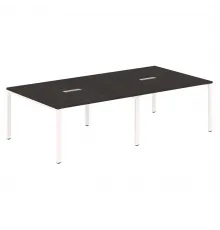 Стол для переговоров XTEN-S60 XS6SCT 2714, дуб юкон модерн/белый, 2720х1406х750 мм