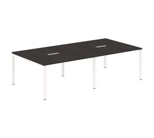 Стол для переговоров XTEN-S60 XS6SCT 2714, дуб юкон модерн/белый, 2720х1406х750 мм