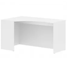 Стол эргономичный левый (усиленный) SIMPLE 140x90 см, белый