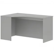 Стол эргономичный левый (усиленный) SIMPLE 140x90 см, серый