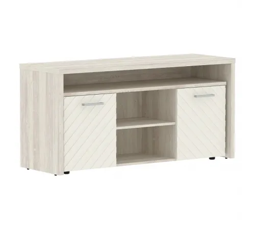 Тумба с фригобаром TORR LUX TLTF-3D, латте/сосна эдмонт, 1640х550х800 мм