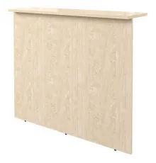 Стойка ресепшн DEX 120x40, бук тиара