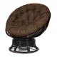 Кресло PAPASAN с подушкой, ткань коричневый/аntique brown