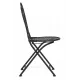 Стул Secret De Maison Love Chair стальной сплав, 43х48х91см, черный (Комплект из 2 шт.)