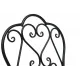 Стул Secret De Maison Love Chair стальной сплав, 43х48х91см, черный (Комплект из 2 шт.)