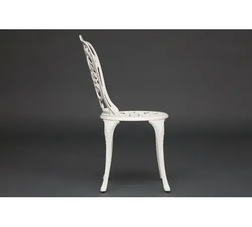 Стул Secret De Maison Mozart алюминиевый сплав, 53х41х89см, butter white (Комплект из 2 шт.)