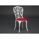 Стул Secret De Maison Mozart алюминиевый сплав, 53х41х89см, butter white (Комплект из 2 шт.)
