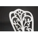 Стул Secret De Maison Mozart алюминиевый сплав, 53х41х89см, butter white (Комплект из 2 шт.)