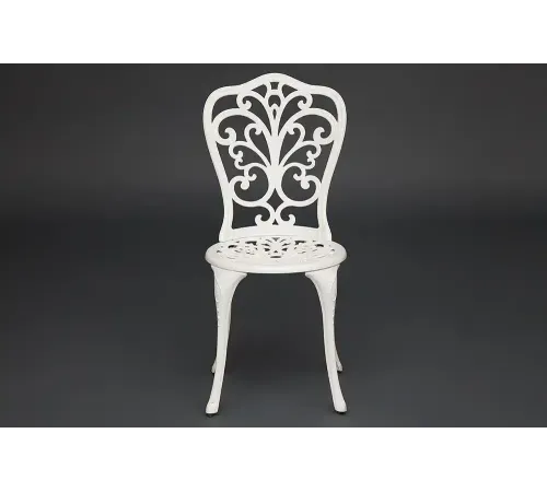 Стул Secret De Maison Mozart алюминиевый сплав, 53х41х89см, butter white (Комплект из 2 шт.)