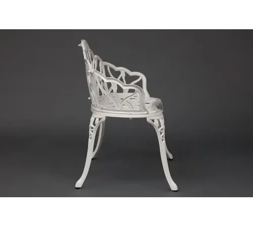 Скамья Secret De Maison Strauss (Штраус) алюминиевый сплав, 99хх56х76см, butter white
