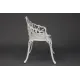Скамья Secret De Maison Strauss (Штраус) алюминиевый сплав, 99хх56х76см, butter white