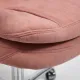 Кресло SOFTY LUX  флок, розовый, 137