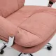 Кресло SOFTY LUX  флок, розовый, 137