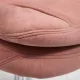 Кресло SOFTY LUX  флок, розовый, 137