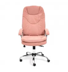 Кресло SOFTY LUX  флок, розовый, 137