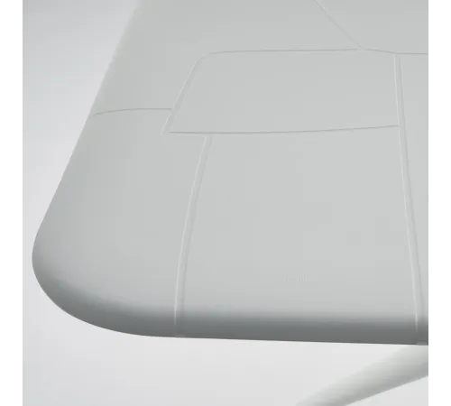 Стол KNORR (mod. TT73) пластик, 83х83х76 см, белый