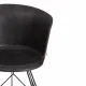 Стул KRANZ (mod. 9322М)/1 шт. в упаковке экокожа/пластик, 53х55х45х76,5, Grey (Cерый) 7/Olive (Оливковый) 19/черный