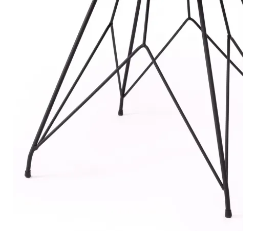 Стул KRANZ (mod. 9322М)/1 шт. в упаковке экокожа/пластик, 53х55х45х76,5, Grey (Cерый) 7/Olive (Оливковый) 19/черный