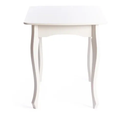 Стол CATERINA PROVENCE  бук, мдф, 100+30x70x75 см, Ivory white