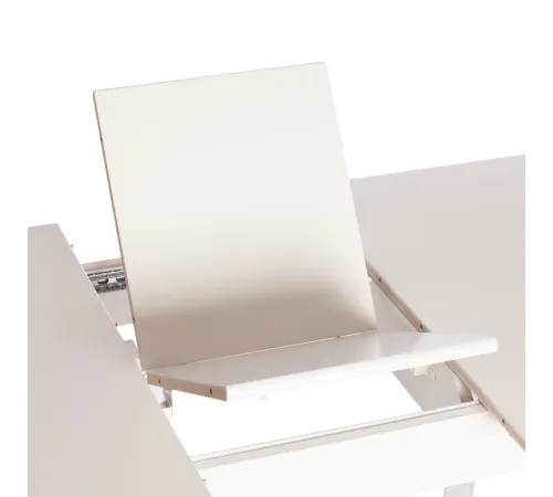 Стол CATERINA PROVENCE  бук, мдф, 100+30x70x75 см, Ivory white