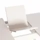 Стол CATERINA PROVENCE  бук, мдф, 100+30x70x75 см, Ivory white