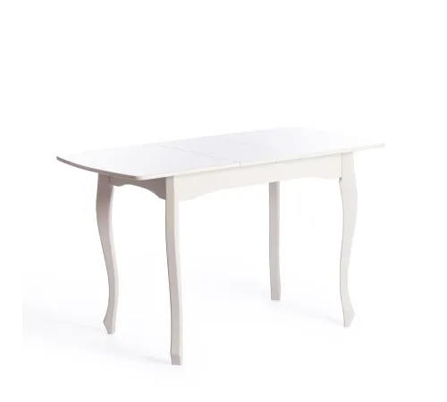 Стол CATERINA PROVENCE  бук, мдф, 100+30x70x75 см, Ivory white