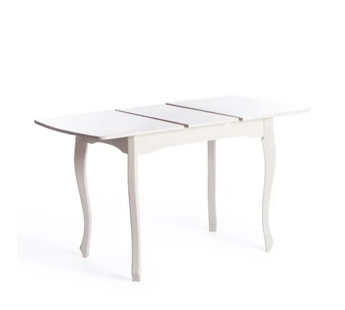 Стол CATERINA PROVENCE  бук, мдф, 100+30x70x75 см, Ivory white