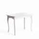 Стол CATERINA PROVENCE  бук, мдф, 100+30x70x75 см, Ivory white