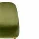 Стул BREEZE (mod. 4724) Велюр/металл, 44х53х87 см, Green (зеленый) HLR54/натуральный (Комплект из 4 шт.)
